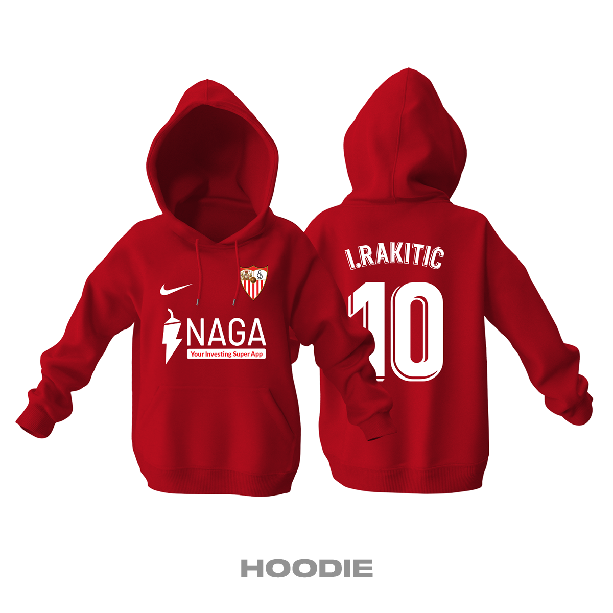 Sevilla: Away Edition 2021/2022 Kapüşonlu Hoodie L