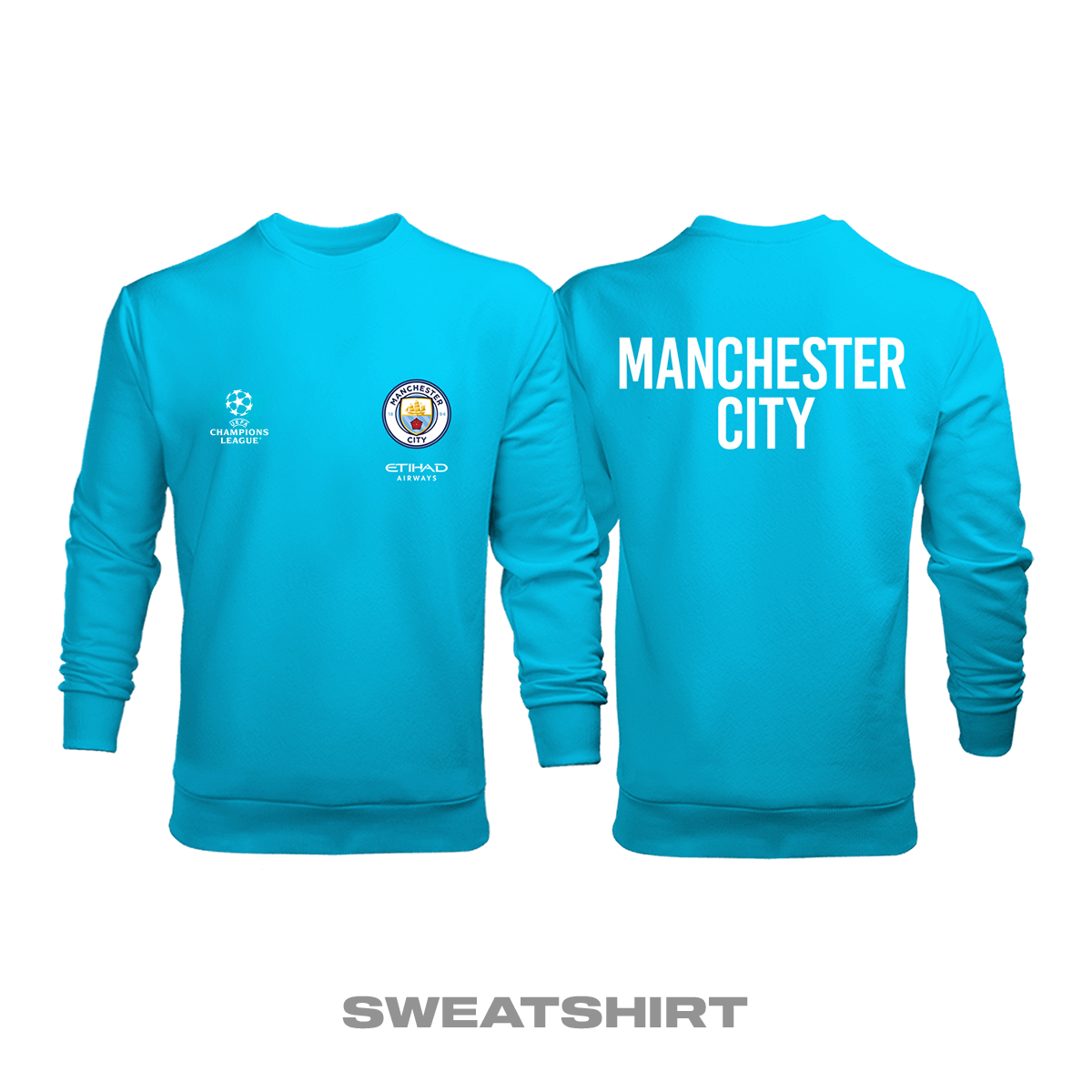 Manchester City: Club Culture Series - Sky Blue Edition Sweatshirt