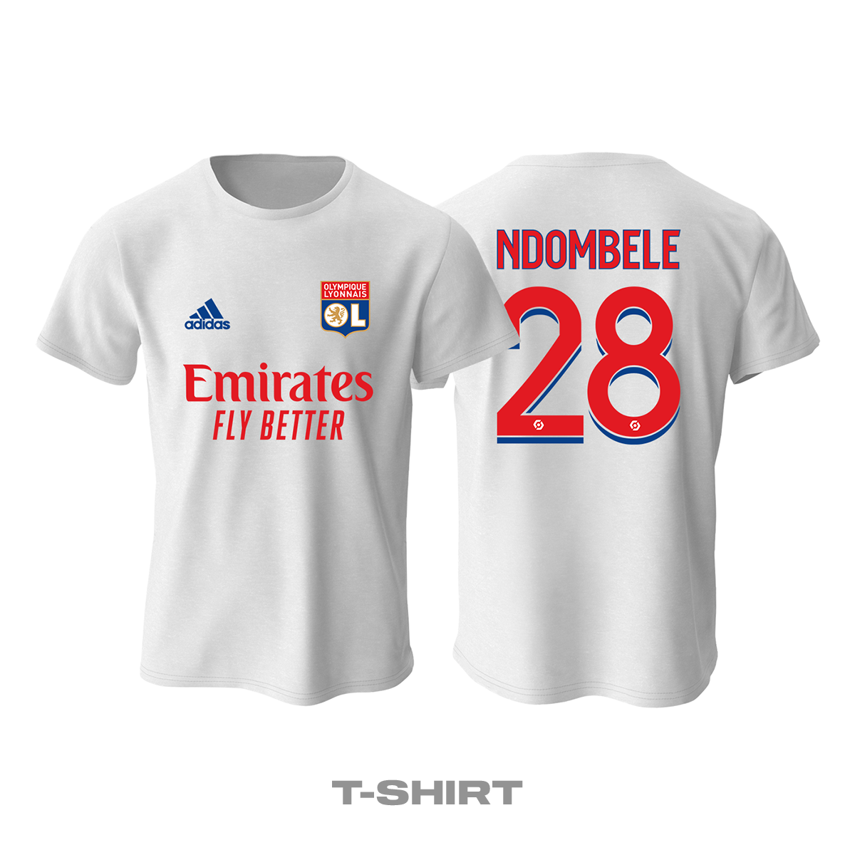 Olympique Lyonnais: Home Edition 2021/2022 Tişört 2XL