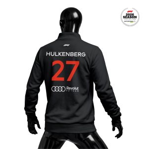 Audi Revolut F1 Team: R26 - Crew Edition Black 2026 Fermuarlı Ceket