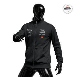 Audi Revolut F1 Team: R26 - Crew Edition Black 2026 Fermuarlı Ceket