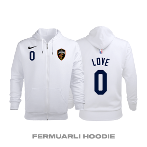 Cleveland Cavaliers: Earned Edition 2018/2019 Fermuarlı Kapüşonlu Hoodie 2XL