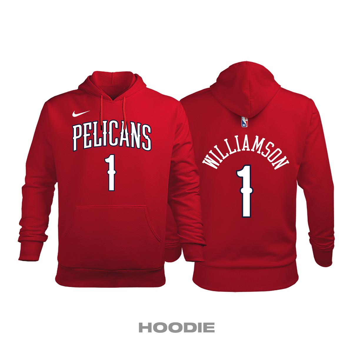 New Orleans Pelicans: Statement Edition 2017/2018 Kapüşonlu Hoodie