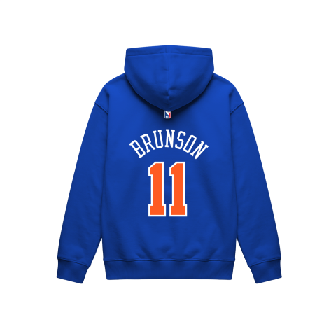New York Knicks: Icon Edition 2K26 Fermuarlı Kapüşonlu Hoodie