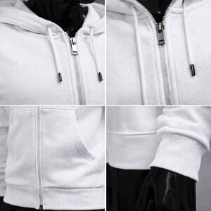 McLaren F1 Team: Bruce Mclaren's Legacy 2026 White Edition Fermuarlı Hoodie