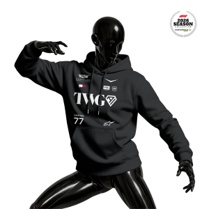 Cadillac F1 Team: Black Edition 2026 Kapüşonlu Hoodie