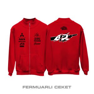 Tokyo Drift: Mitsubishi Evolution IX Fermuarlı Ceket