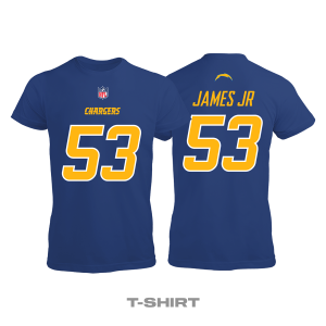 Los Angeles Chargers: Royal Edition 2020/2021 Tişört 4XL