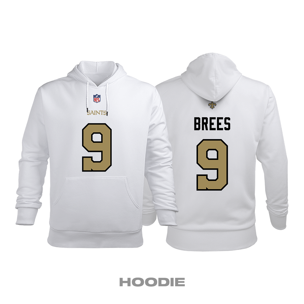 New Orleans Saints: Alternate Edition 2020/2021 Kapüşonlu Hoodie L