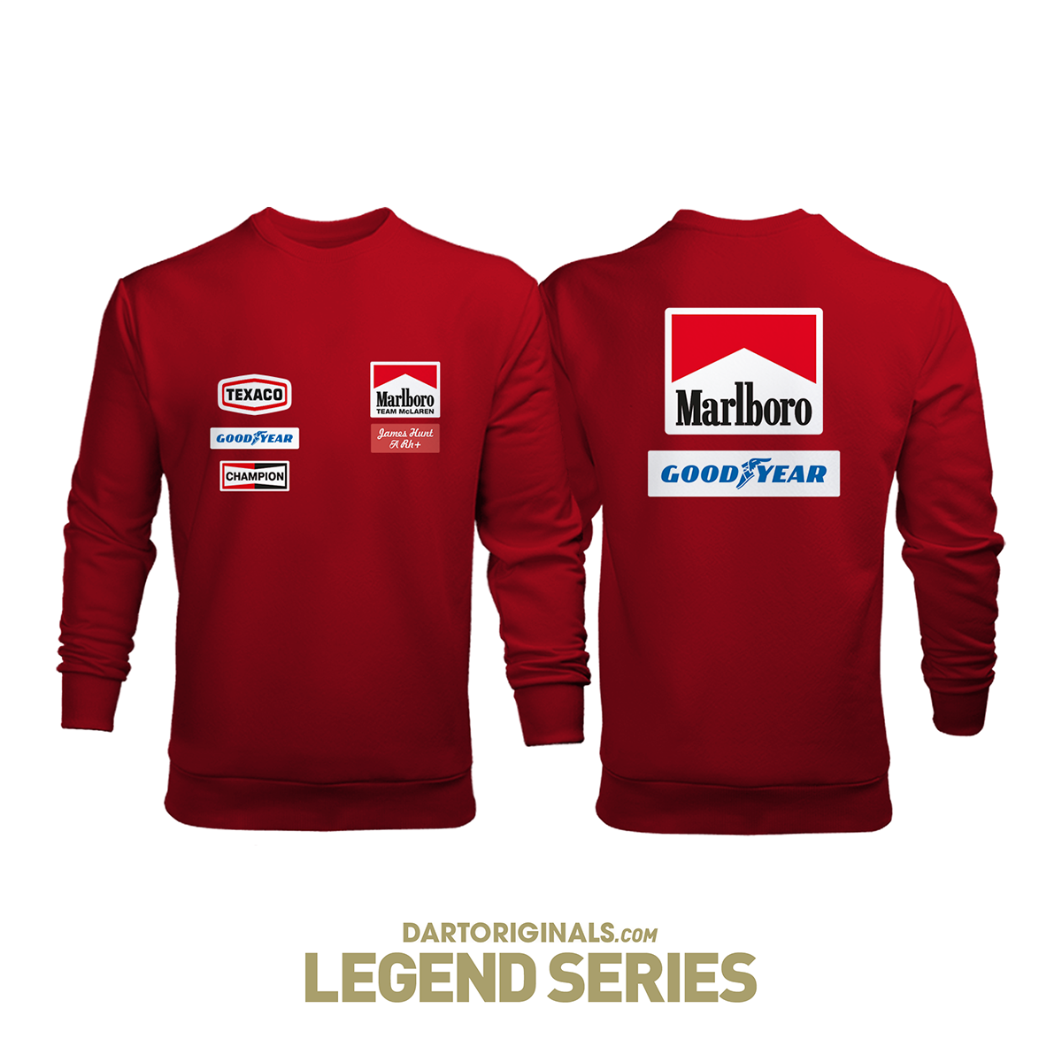 McLaren F1 Team: 1976 James Hunt Edition Sweatshirt