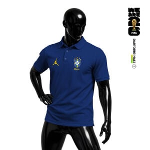 Brazil: Navy Edition - FIFA World Cup™ 2026 Polo Yaka