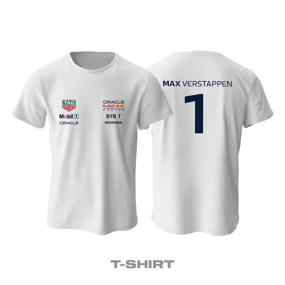 Oracle Racing: White Crew Edition 2023 Tişört