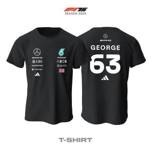 AMG Petronas F1 Team: W16 Black Crew Edition 2025 Tişört