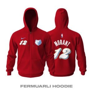 Memphis Grizzlies: City Edition 2024/2025 Fermuarlı Hoodie