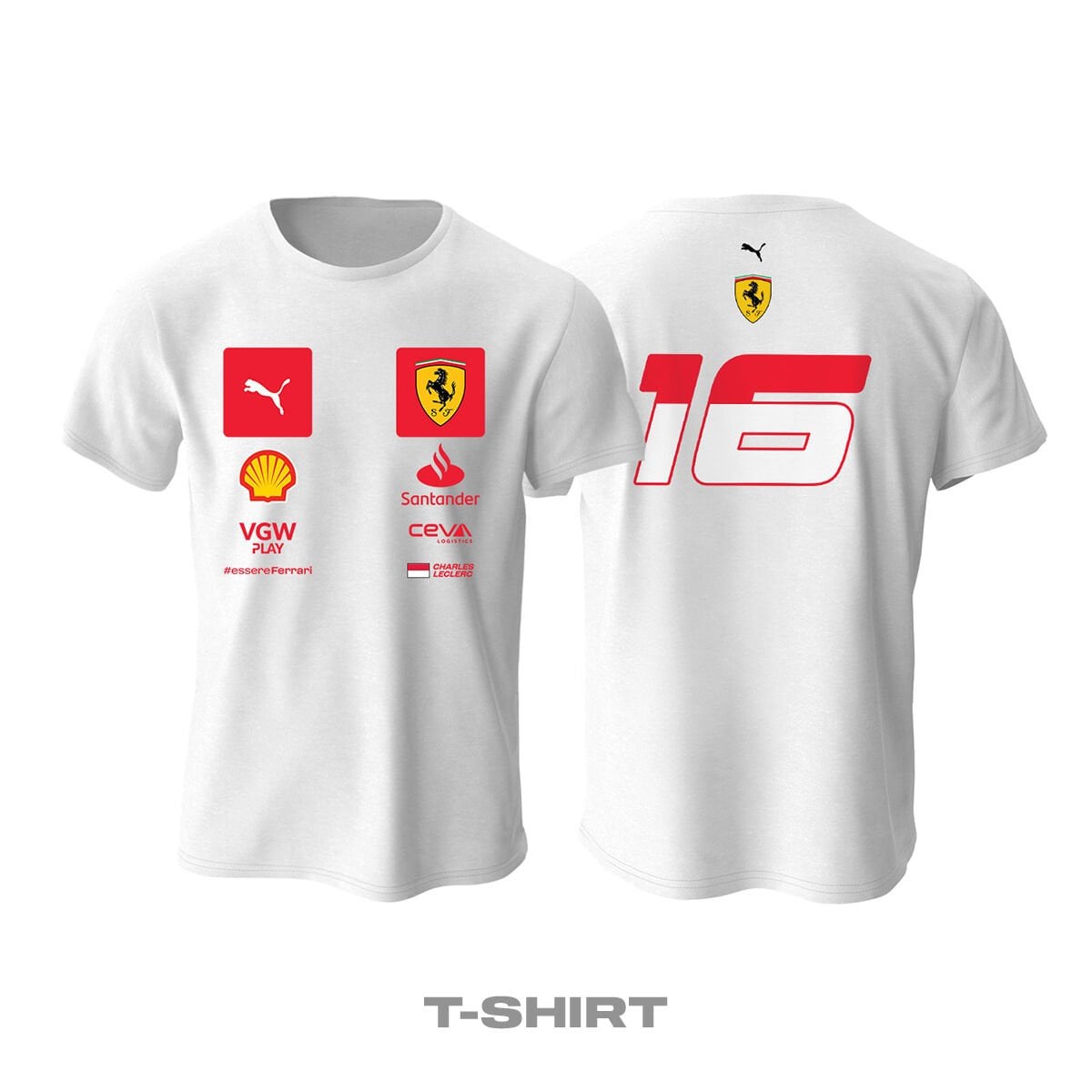 Scuderia Ferrari: Monaco GP Edition 2023 Tişört 2XL