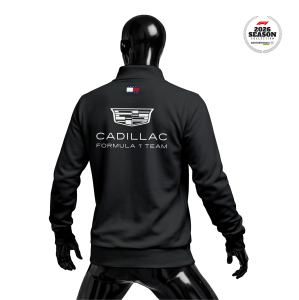Cadillac F1 Team: Black Edition 2026 Fermuarlı Ceket