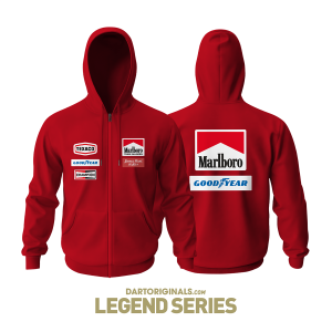 McLaren F1 Team: 1976 James Hunt Edition Fermuarlı Hoodie