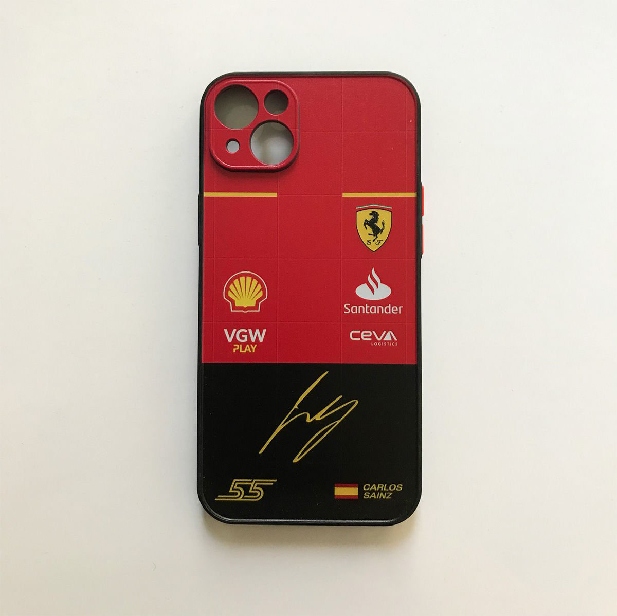 OUTLET - Ferrari Spanish GP: Carlos Sainz 55 - iPhone 14 Pro Max