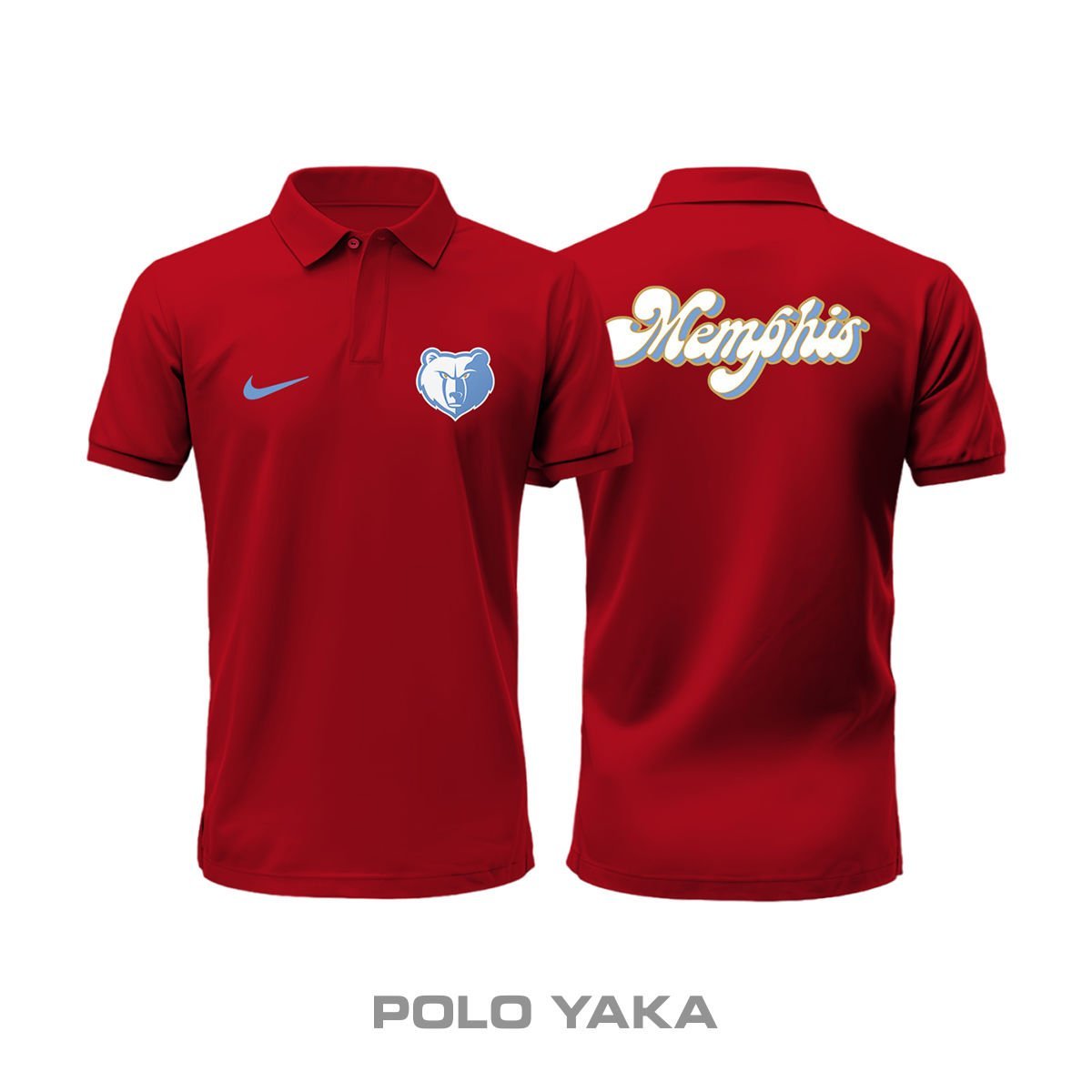 Memphis Grizzlies: City Edition 2024/2025 Polo Yaka