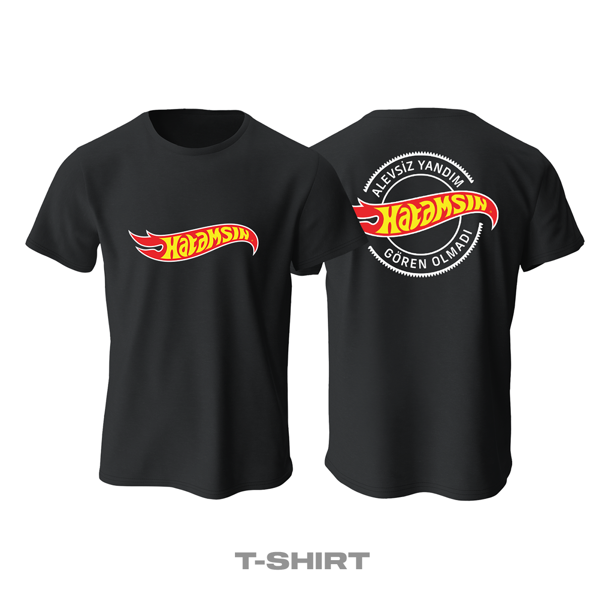 Hot Wheels: Hatamsın - Siyah Tişört