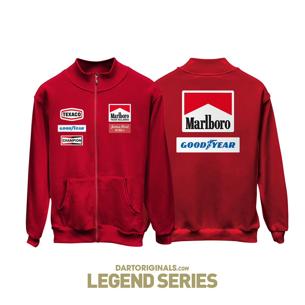 McLaren F1 Team: 1976 James Hunt Edition Fermuarlı Ceket