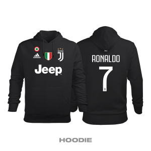 Juventus: Home Edition 2019/2020 Kapüşonlu Hoodie M
