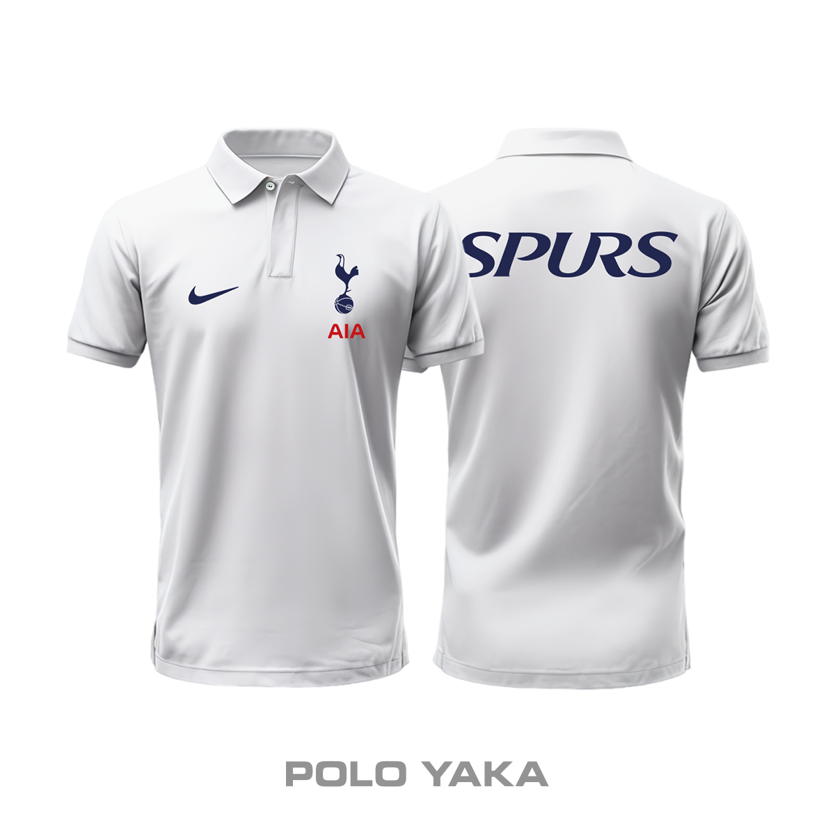 Tottenham: Club Culture Series - White Edition Polo Yaka