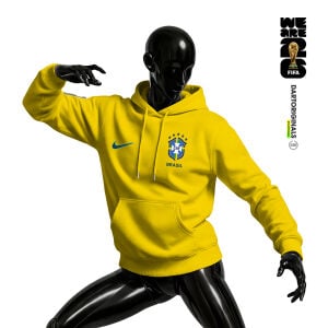 Brazil: Yellow Edition - FIFA World Cup™ 2026 Kapüşonlu Hoodie