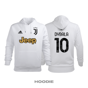 Juventus: Home Edition 2020/2021 Kapüşonlu Hoodie XS