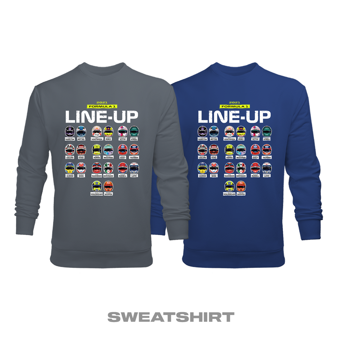 F1 Line-Up 2021 Sweatshirt