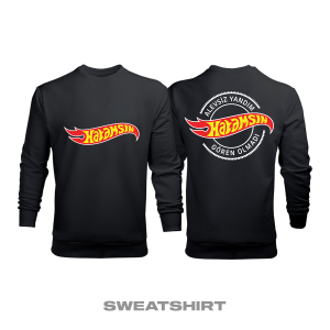 Hot Wheels: Hatamsın - Siyah Sweatshirt