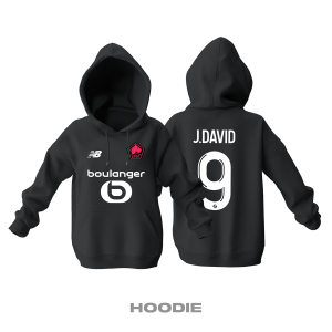Lille LOSC: Third Edition 2021/2022 Kapüşonlu Hoodie XS