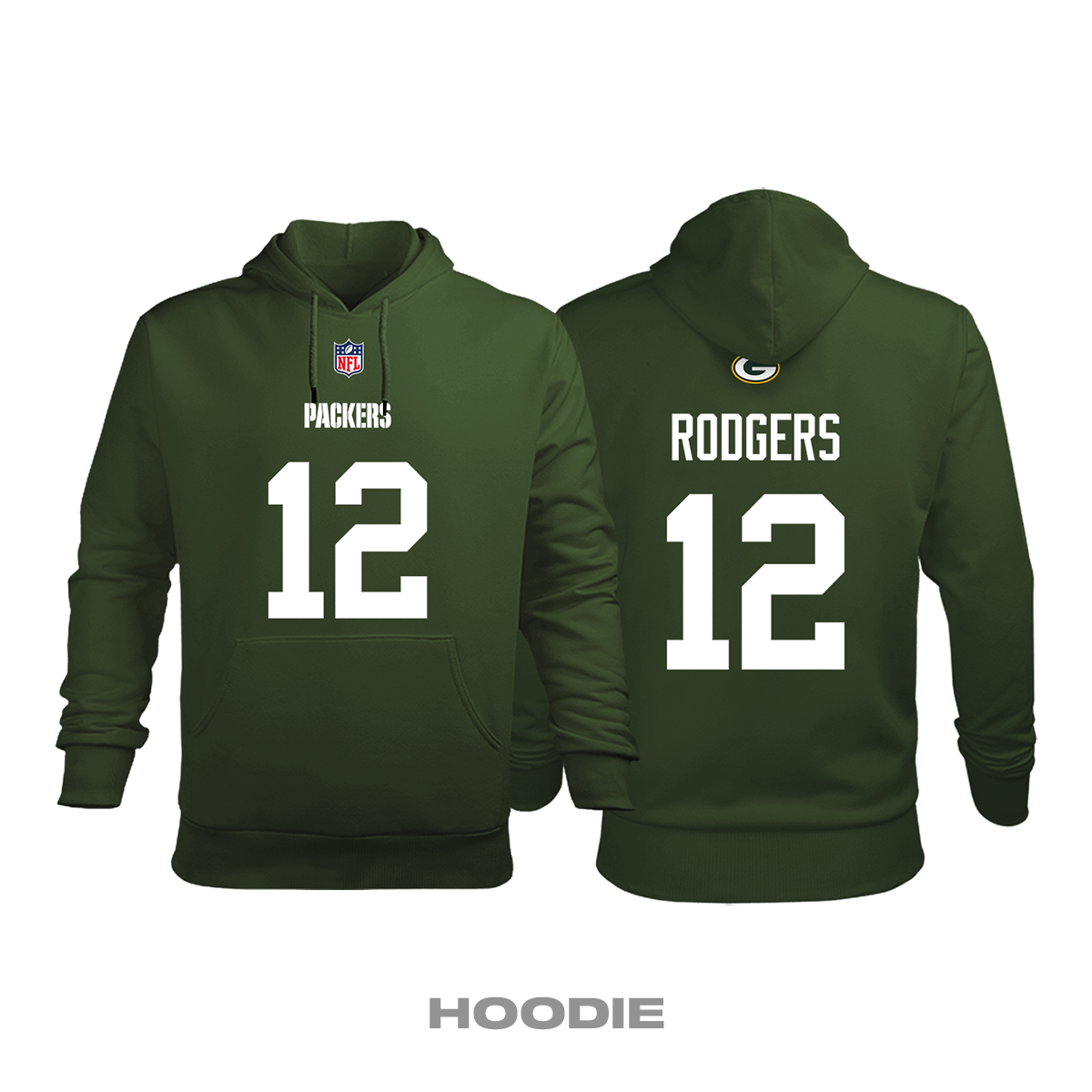 Green Bay Packers: Home Edition 2020/2021 Kapüşonlu Hoodie