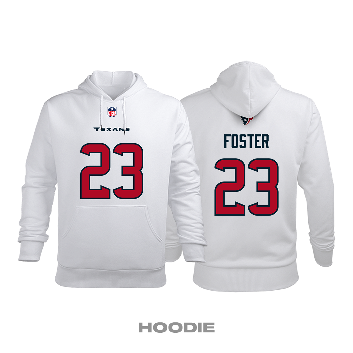 Houston Texans: Road Edition 2020/2021 Kapüşonlu Hoodie