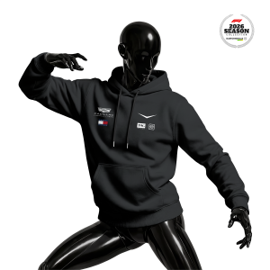 Cadillac F1 Team: Black Crew Edition 2026 Kapüşonlu Hoodie