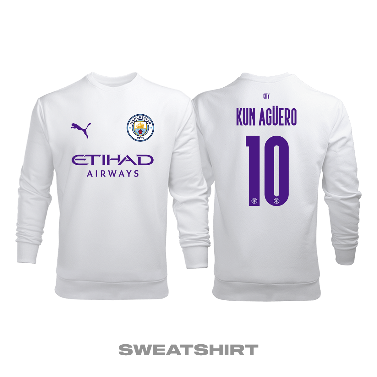 Manchester City: Third Edition 2020/2021 Sweatshirt XS
