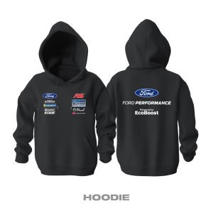 Ford: RS Performance - Black Edition Kapüşonlu Hoodie