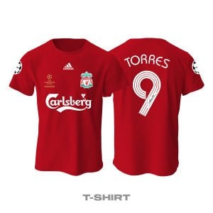 Liverpool FC: 2007 - Champions League Tişört