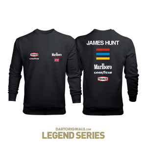 McLaren F1 Team: James Hunt Black Edition Sweatshirt