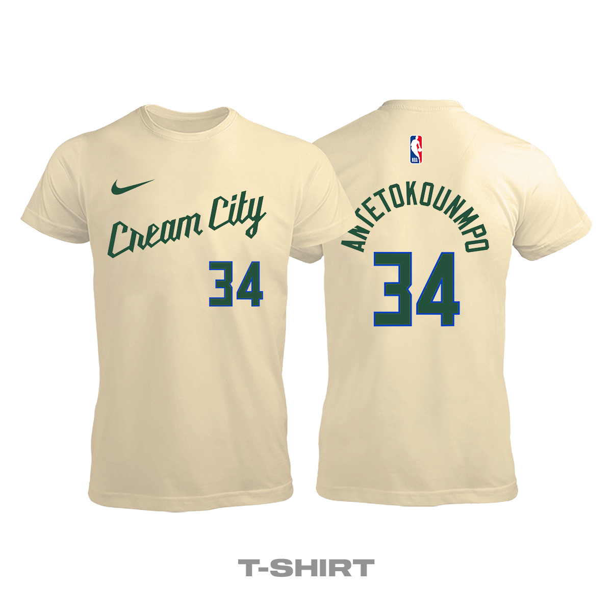 Milwaukee Bucks: City Edition 2019/2020 Tişört 5XL