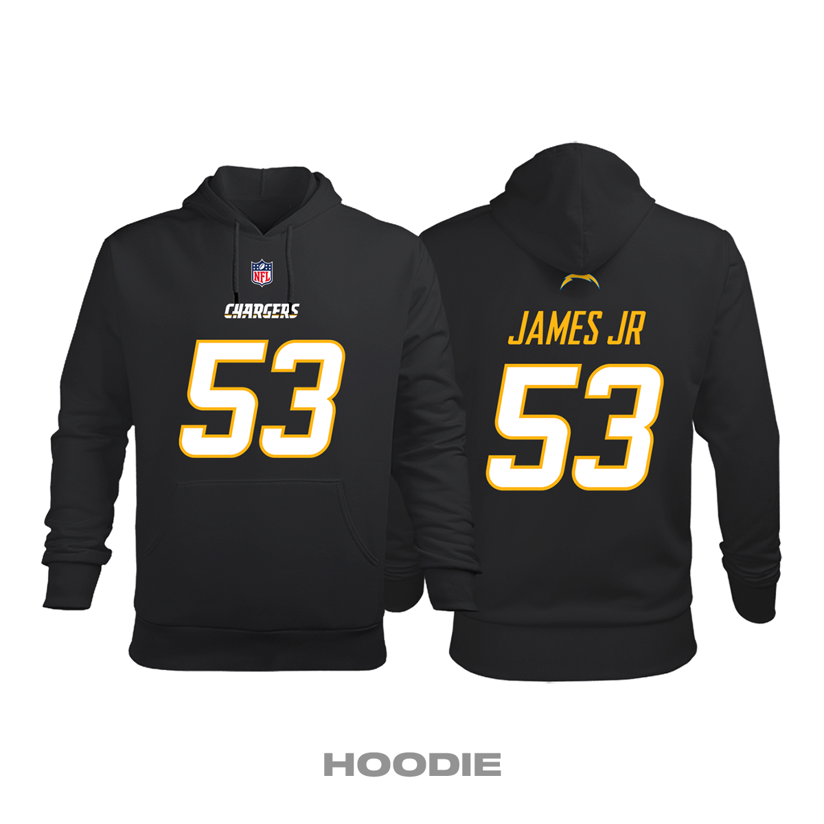 Los Angeles Chargers: Alternate Edition 2020/2021 Kapüşonlu Hoodie