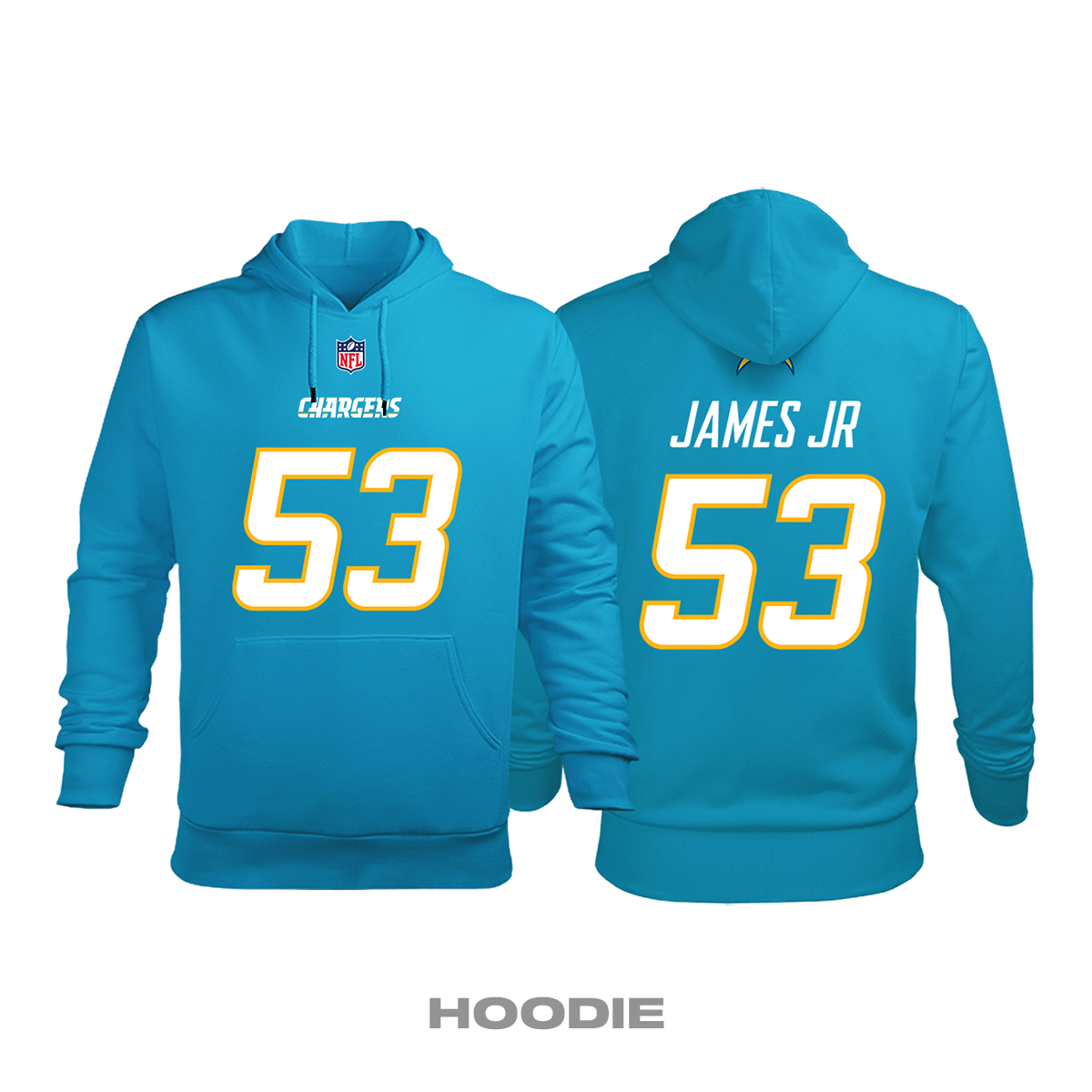 Los Angeles Chargers: Home Edition 2020/2021 Kapüşonlu Hoodie