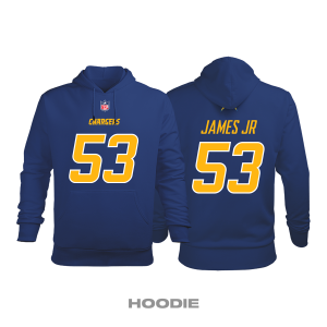 Los Angeles Chargers: Royal Edition 2020/2021 Kapüşonlu Hoodie