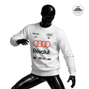 Audi Revolut F1 Team: R26 - White Edition 2026 Sweatshirt