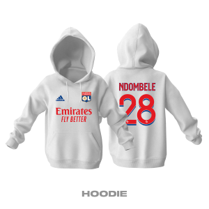 Olympique Lyonnais: Home Edition 2021/2022 Kapüşonlu Hoodie 5XL