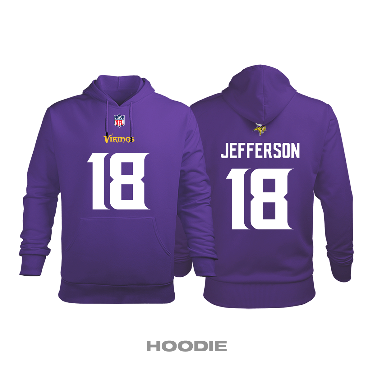 Minnesota Vikings: Home Edition 2020/2021 Kapüşonlu Hoodie