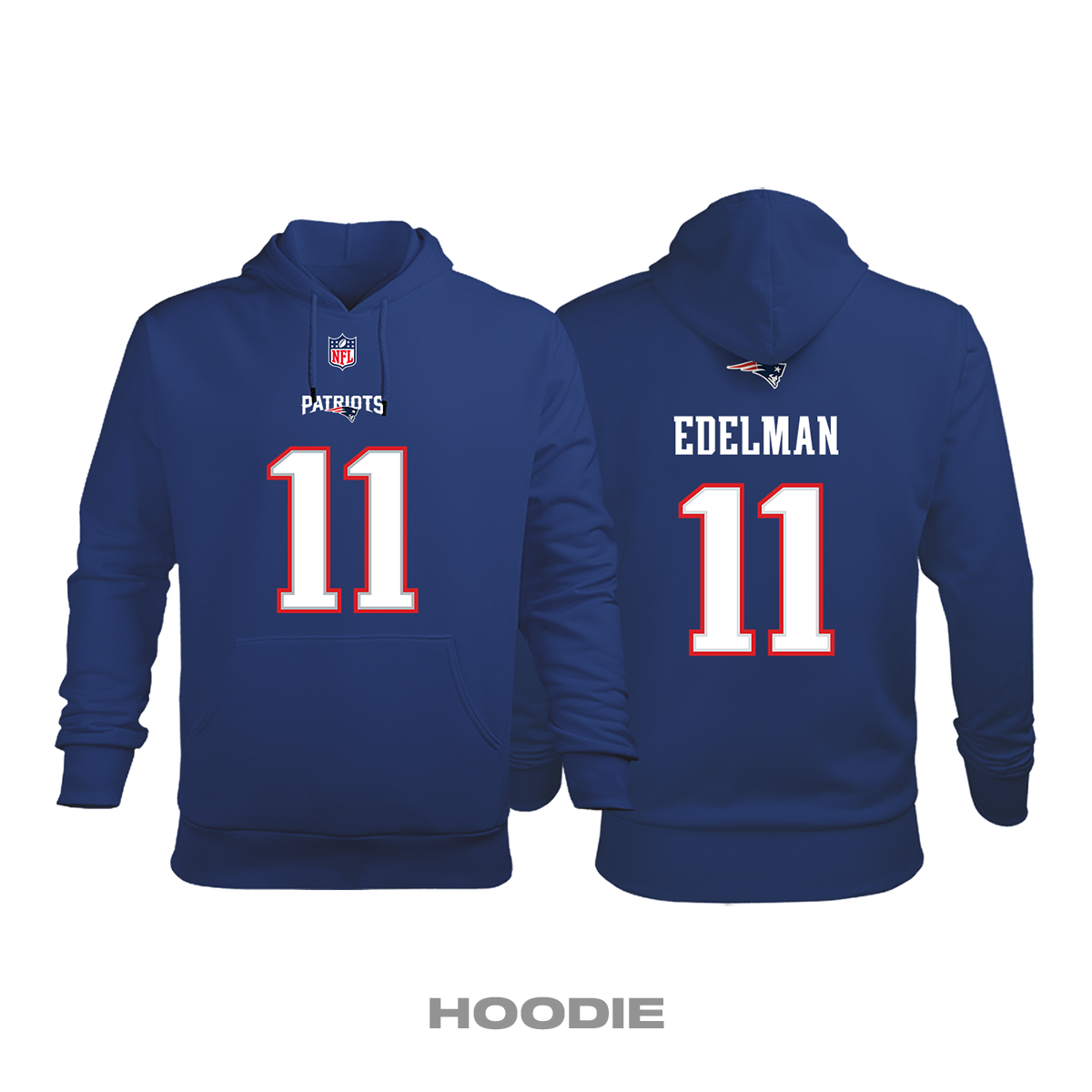 New England Patriots: Home Edition 2020/2021 Kapüşonlu Hoodie