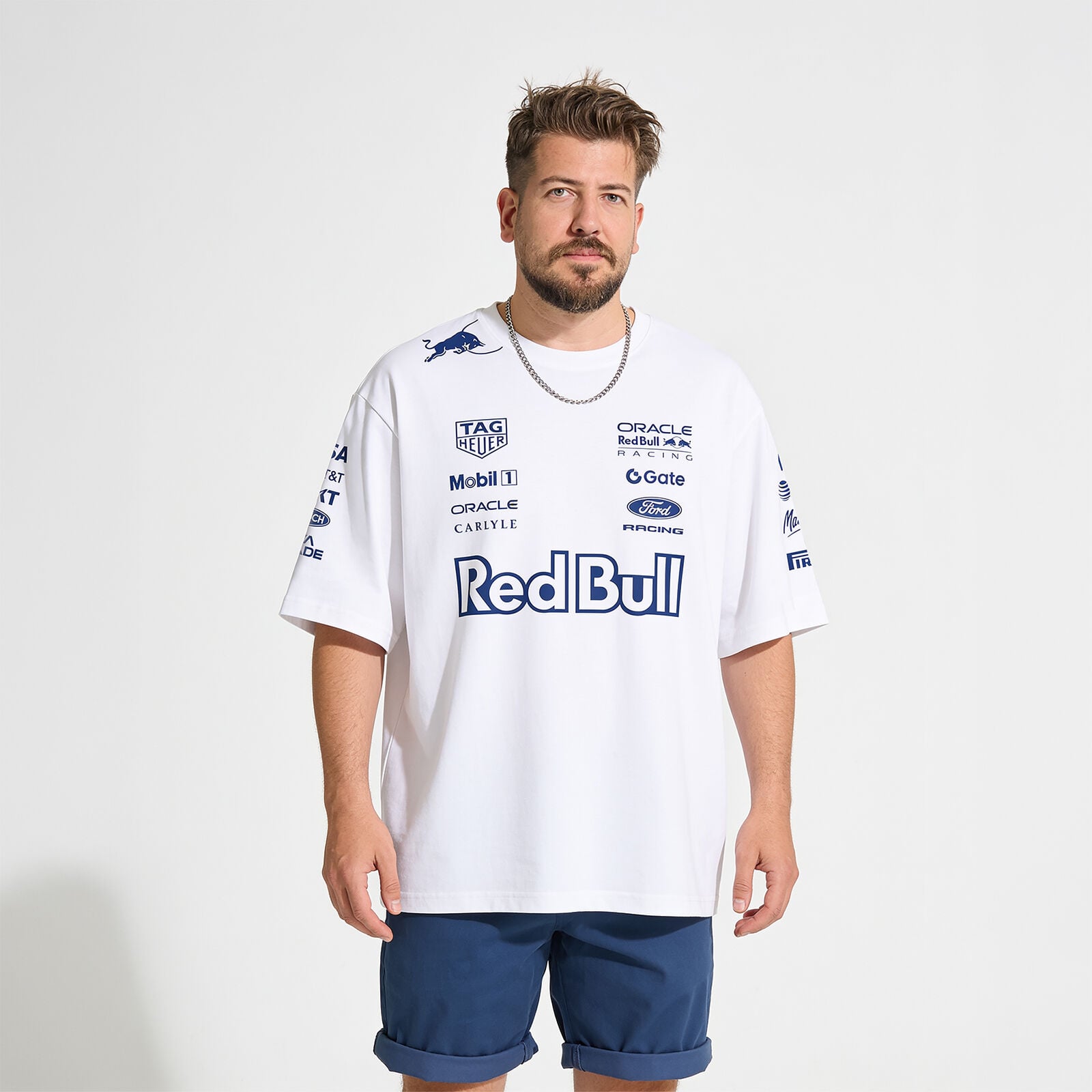 Red Bull Racing: Garage - White Edition 2026 Tişört