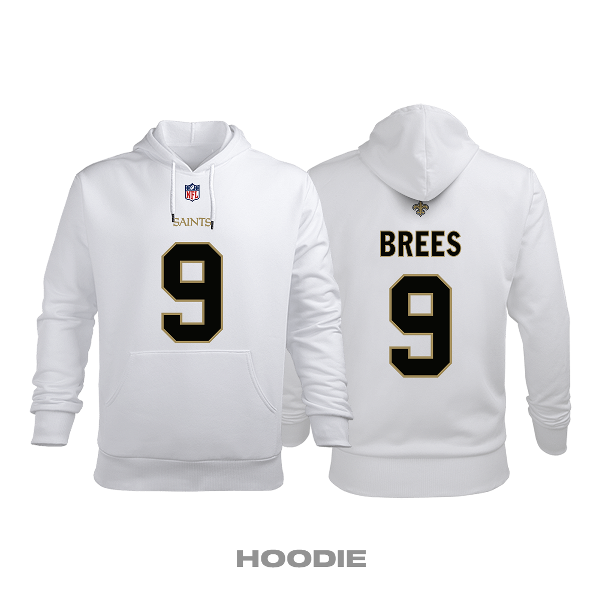 New Orleans Saints: Road Edition 2020/2021 Kapüşonlu Hoodie