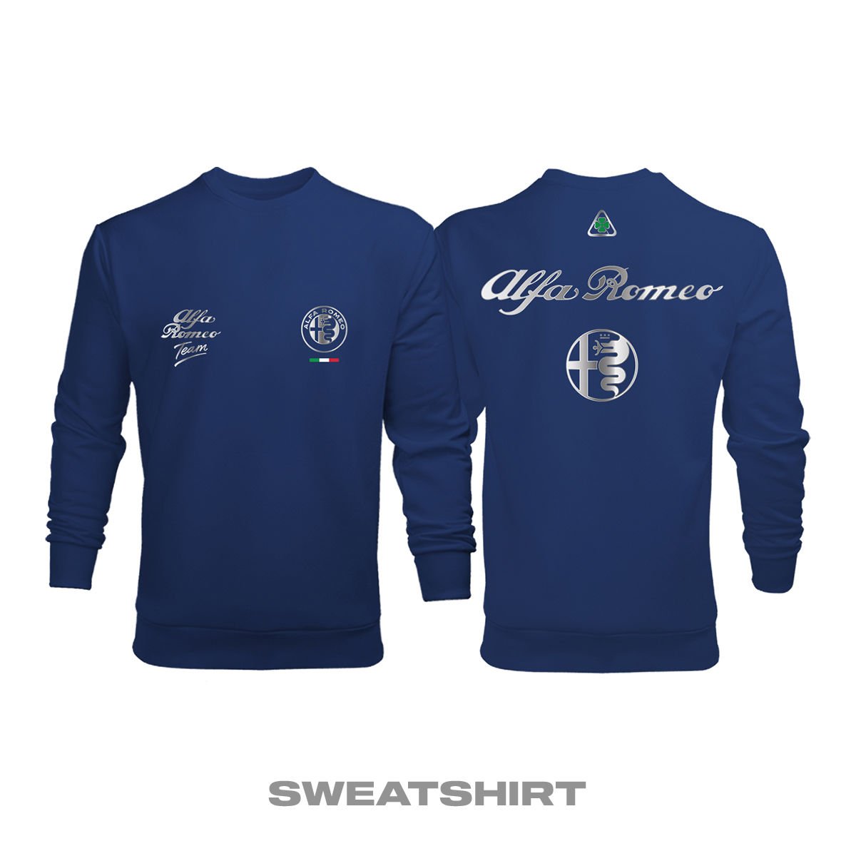 Team Alfa Romeo: Navy Silver Edition 2025 Sweatshirt